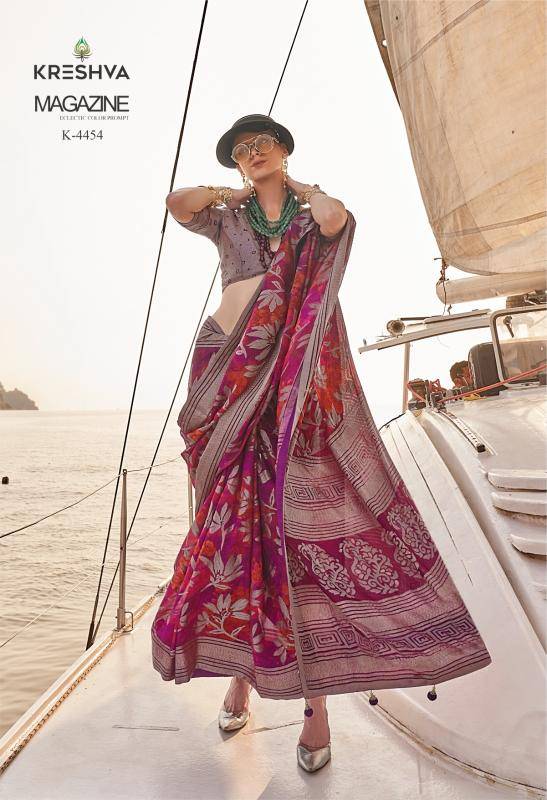 Kreshva magazine Surat saree wholesale market online